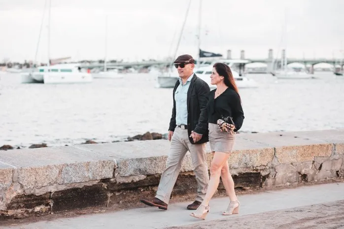 Kristen and Rom in Saint Augustine