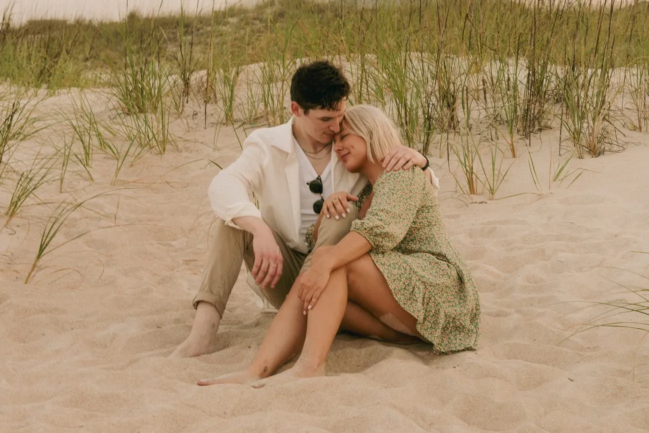Film Inspired Beach Proposal Saint Augustine