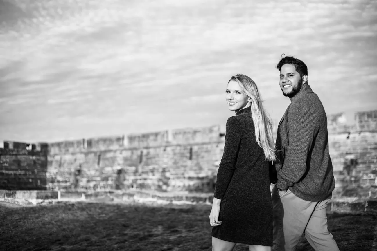Saint Augustine Engagement Session Laura Javier