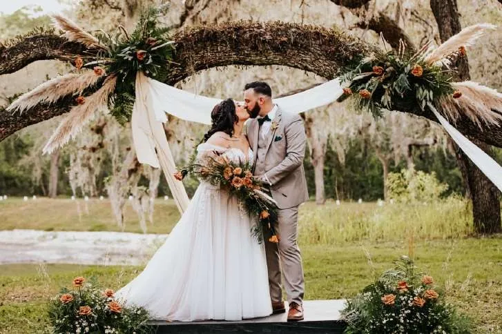 Backyard Fairytale Wedding In Orlando
