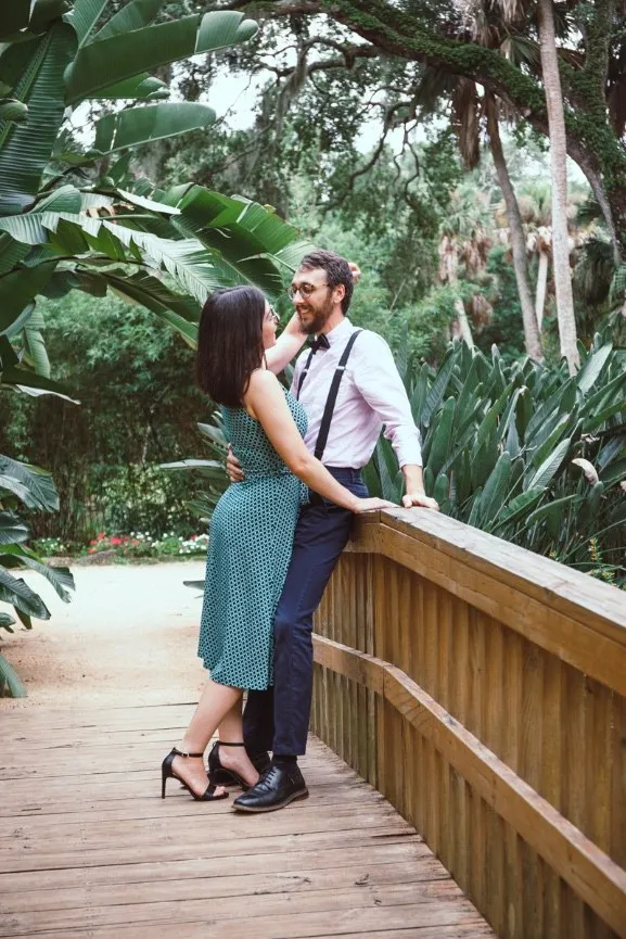 Engagement Session Paden + Lydia at Washington Oaks Park