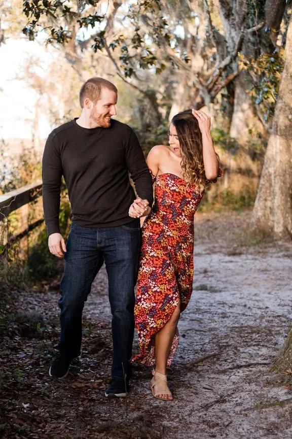 Niroska and Will Sunset Engagement Session