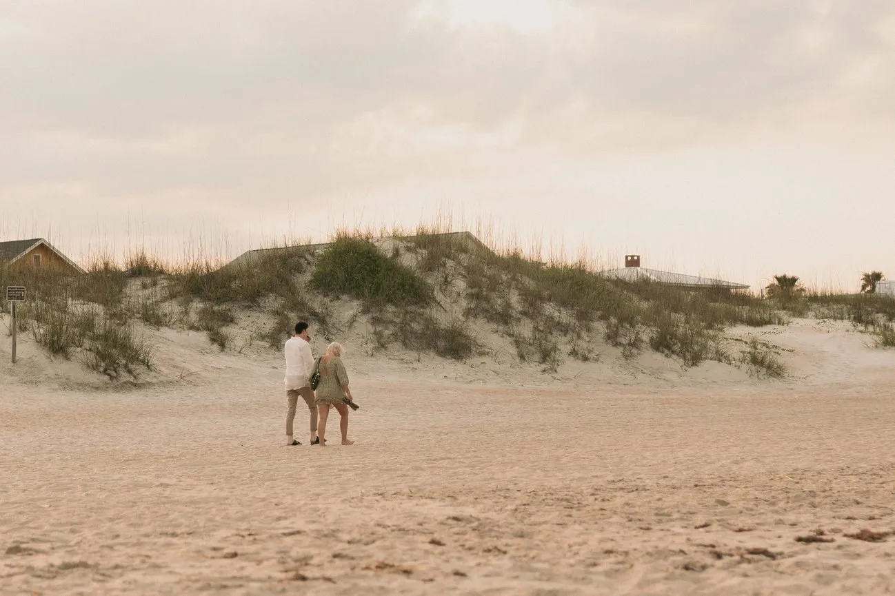 Film Inspired Beach Proposal Saint Augustine