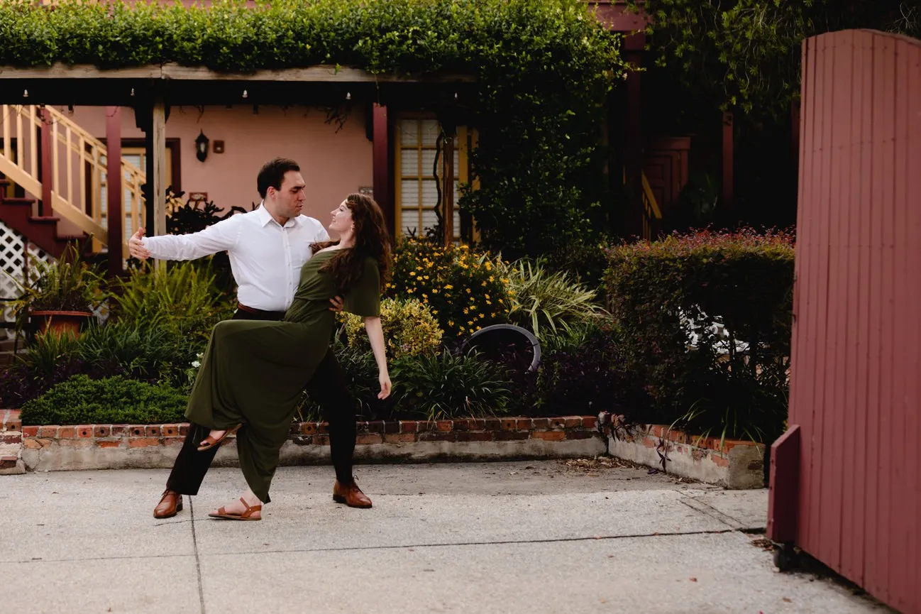 Engagement Session In Downtown Saint Augustine