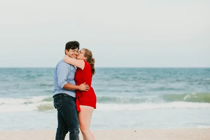 Beach Proposal In Saint Augustine