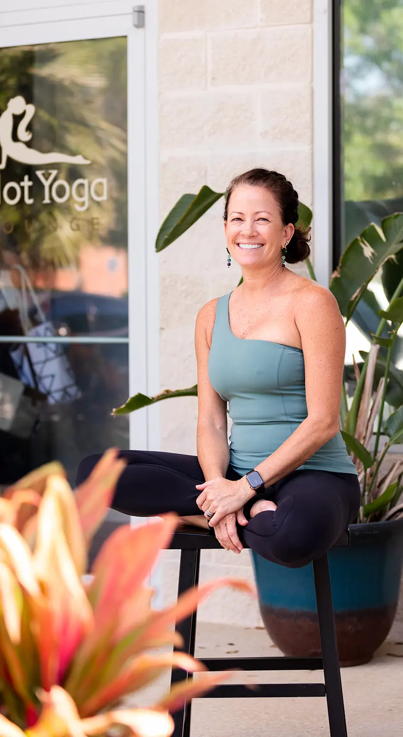 Brand photography for Hot Yoga Lounge in Palm Coast, Florida