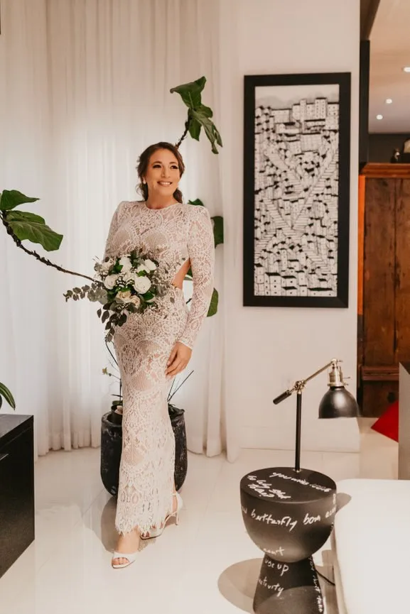 Backyard Wedding Ceremony in Miami - Leo & Veronica