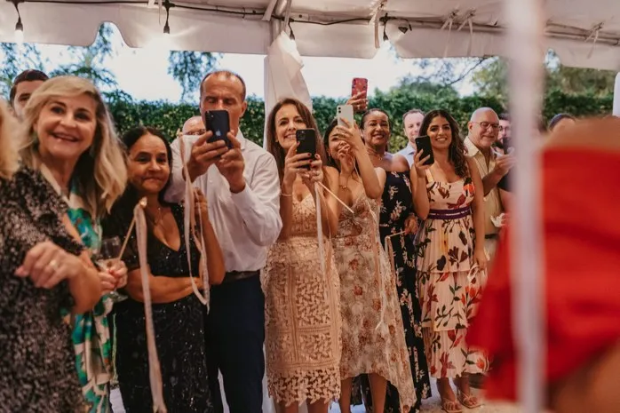 Backyard Wedding Ceremony in Miami - Leo & Veronica