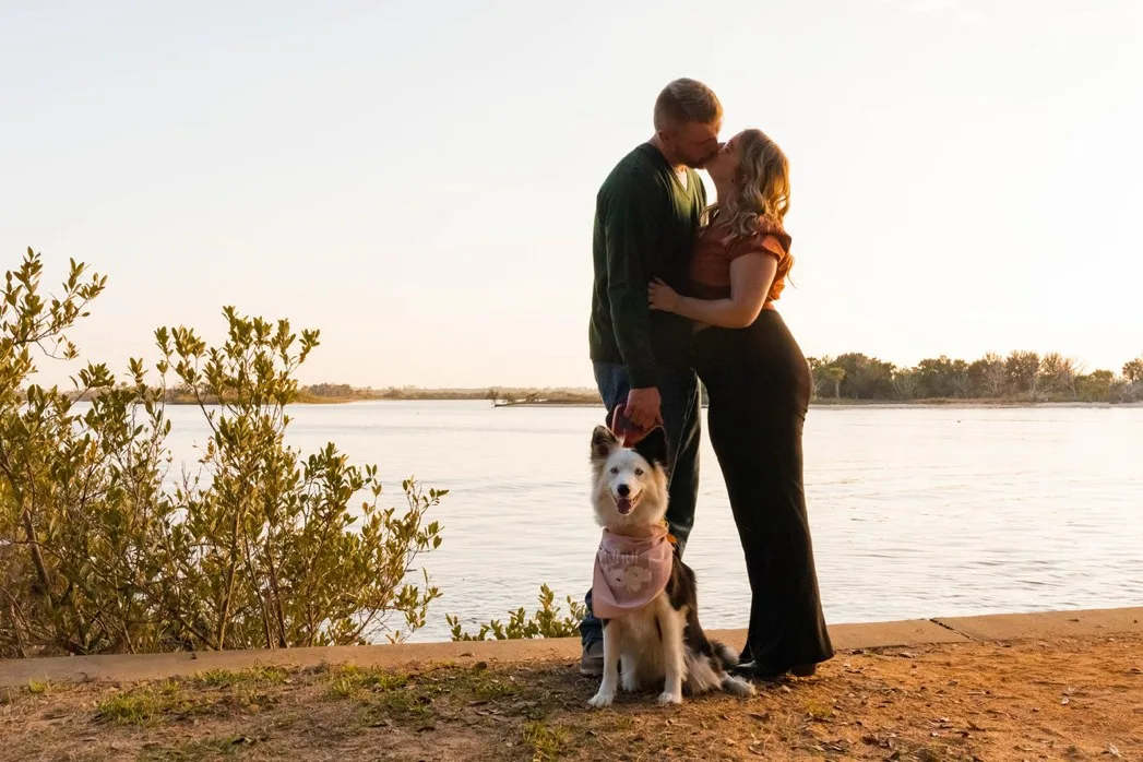 Fun Engagement Session Washington Oaks Garden