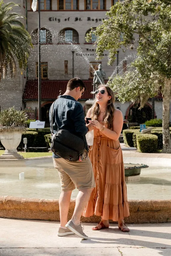 Proposal in Saint Augustine
