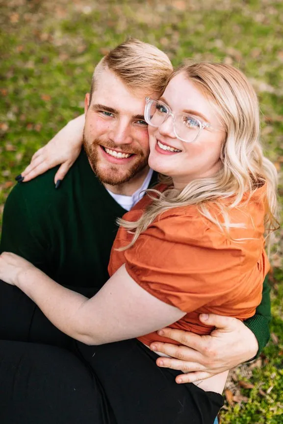 Fun Engagement Session Washington Oaks Garden