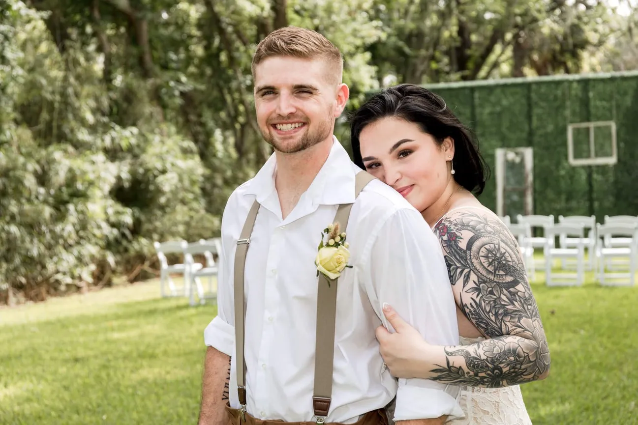 Alexis & Thomas Intimate Wedding in Daytona Beach