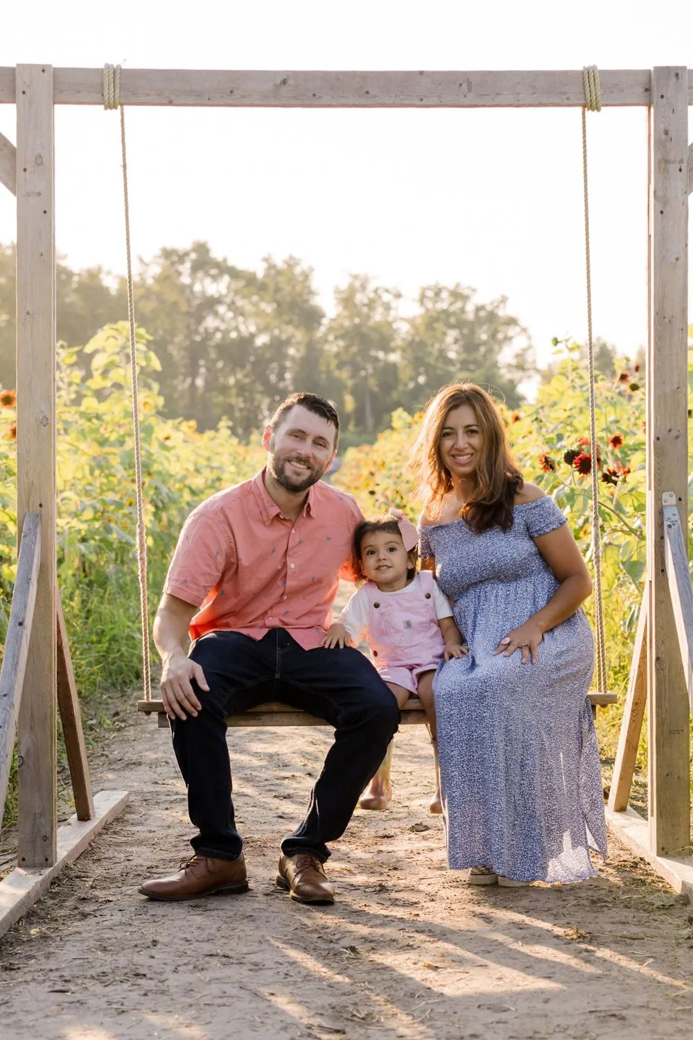 Paola with Leighton and their daughter Lily