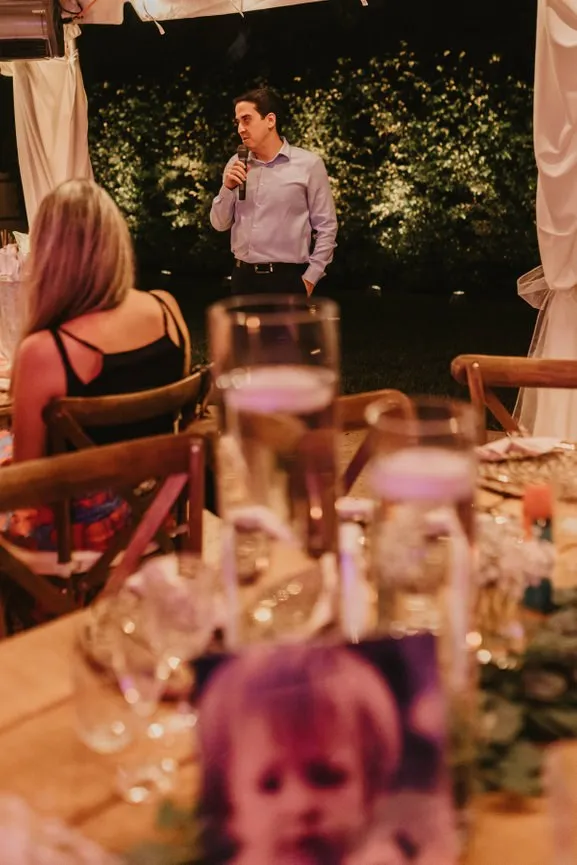 Backyard Wedding Ceremony in Miami - Leo & Veronica