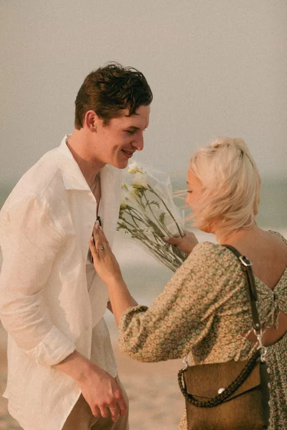 Film Inspired Beach Proposal Saint Augustine