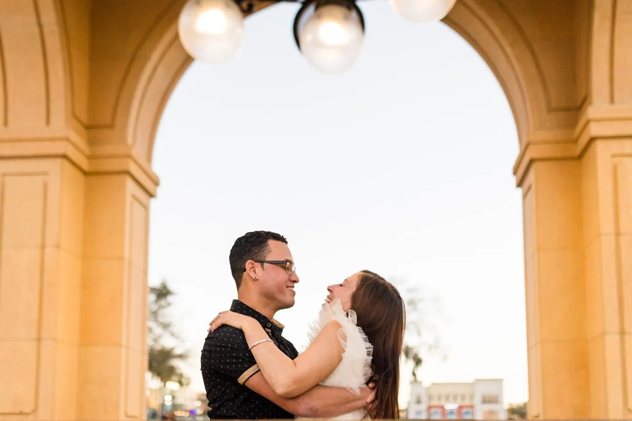 Romantic Super Fun Engagement Orlando Alison Steven