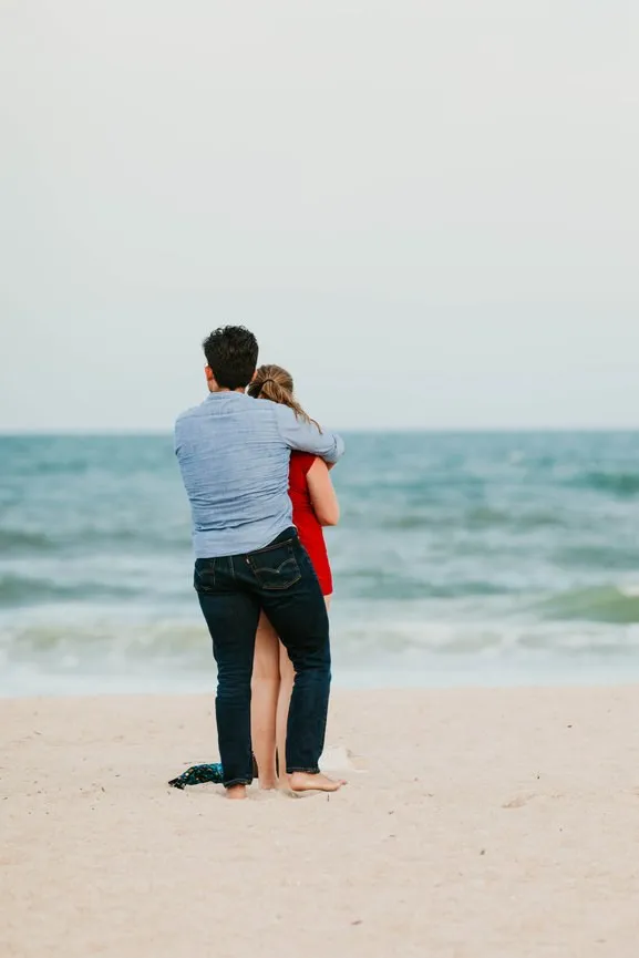 Beach Proposal In Saint Augustine
