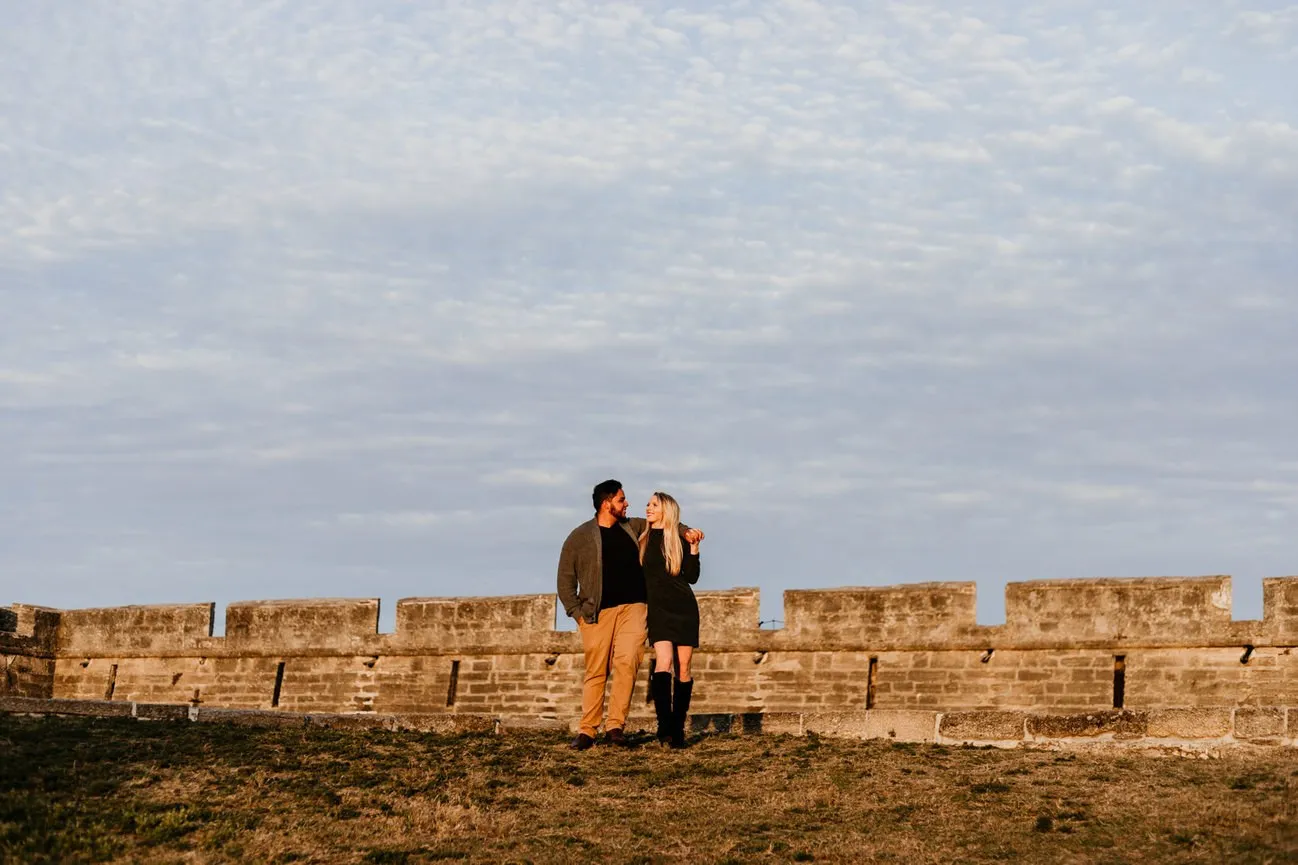 Saint Augustine Engagement Session Laura Javier