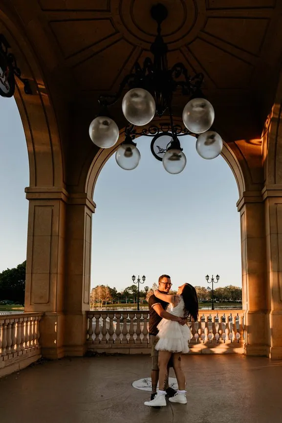 Romantic Super Fun Engagement Orlando Alison Steven