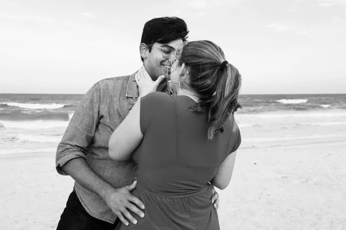 Beach Proposal In Saint Augustine