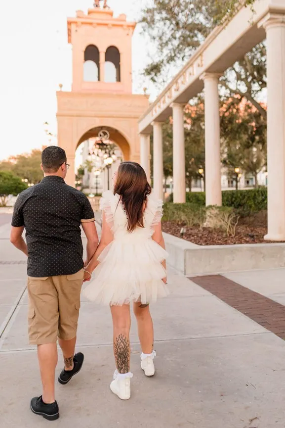 Romantic Super Fun Engagement Orlando Alison Steven