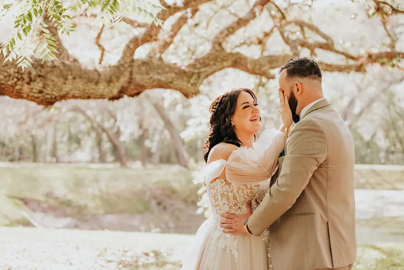 A Backyard Fairytale Wedding in Orlando
