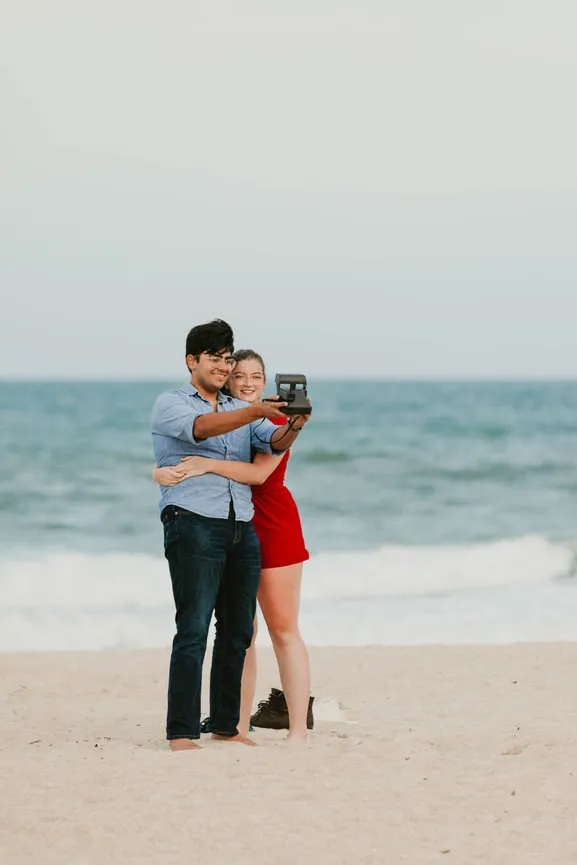 Beach Proposal In Saint Augustine