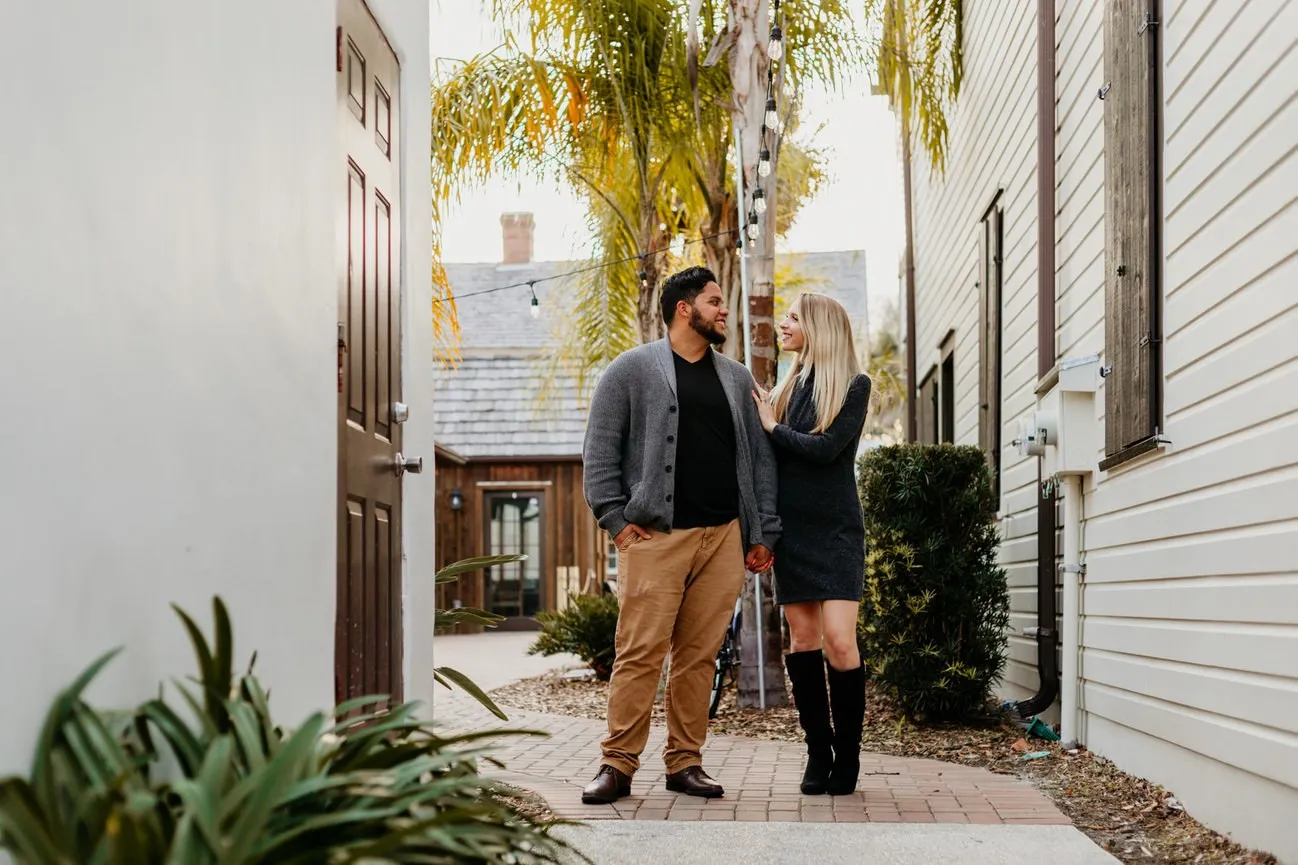 Saint Augustine Engagement Session Laura Javier