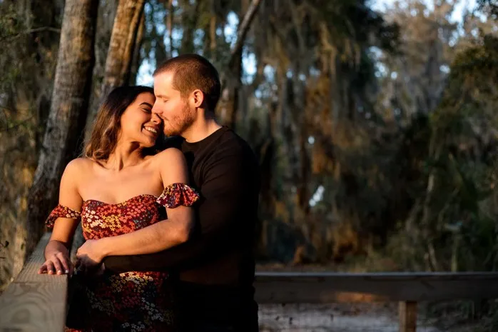 Niroska and Will Sunset Engagement Session