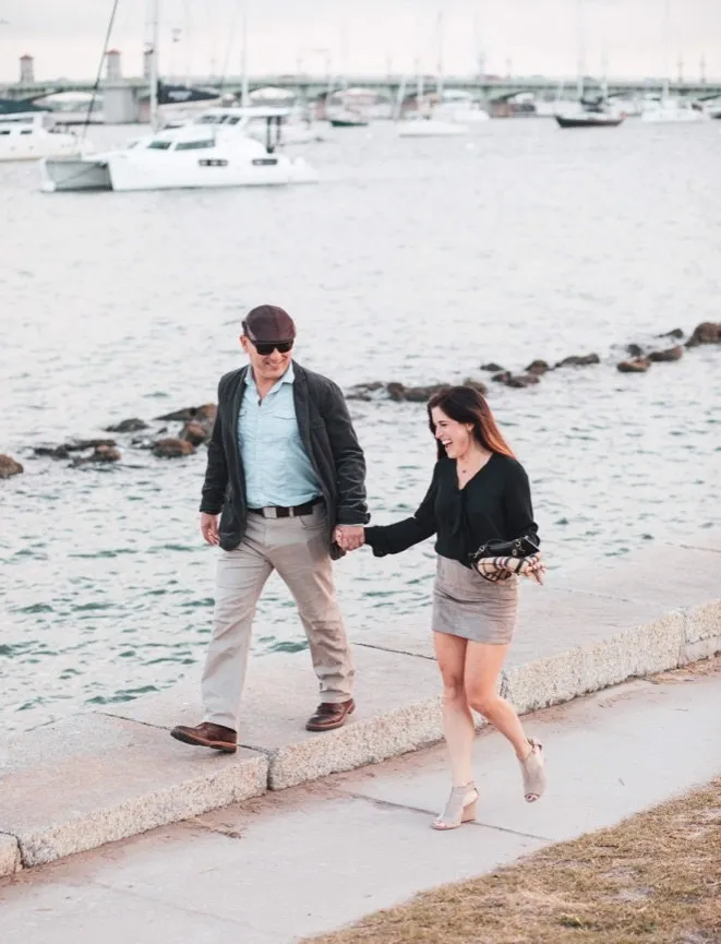Kristen and Rom in Saint Augustine