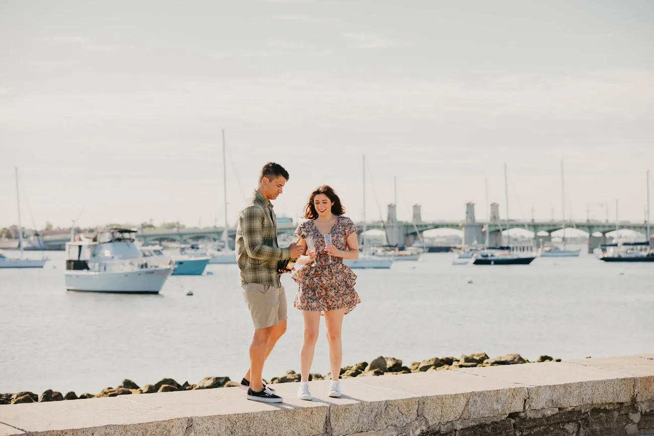 Victoria Said Yes Saint Augustine Proposal