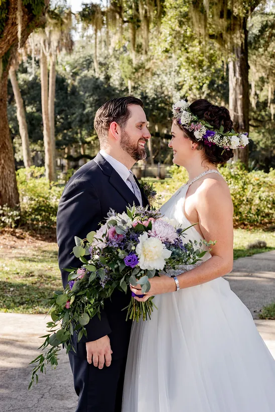 Kathlyn and Lawrence at the Ribault Club