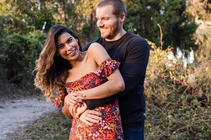 Niroska and Will Sunset Engagement Session
