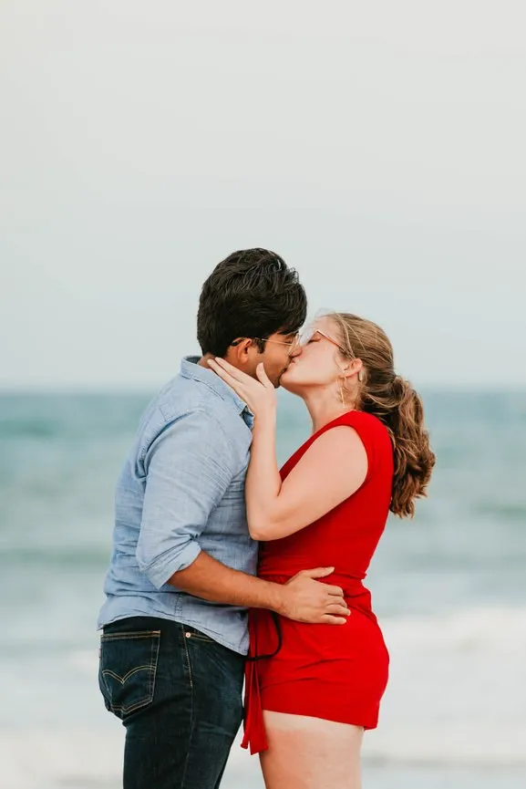 Beach Proposal In Saint Augustine