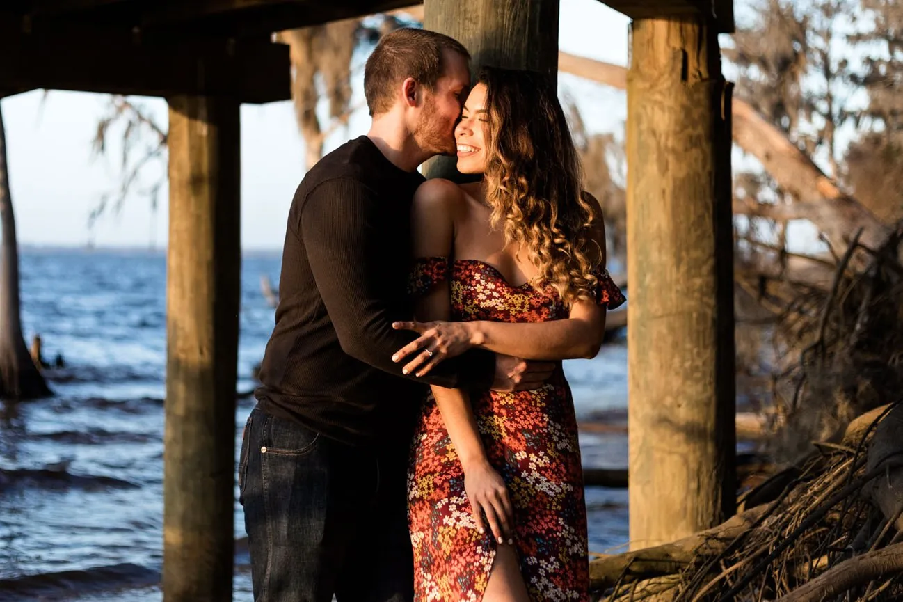 Niroska and Will Sunset Engagement Session