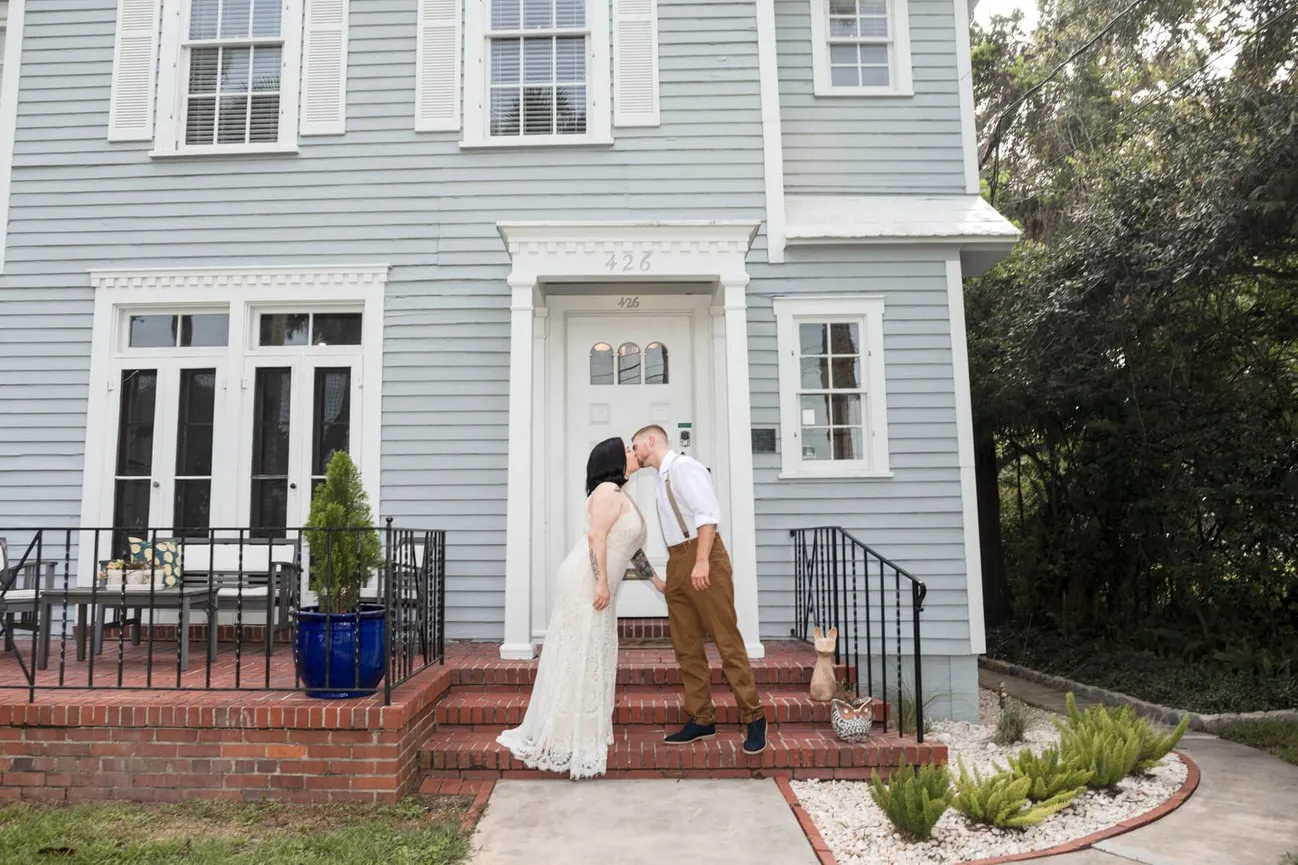 Alexis & Thomas Intimate Wedding in Daytona Beach