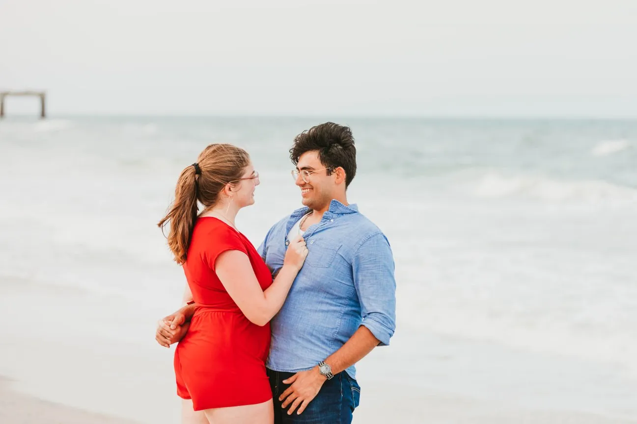 Beach Proposal In Saint Augustine