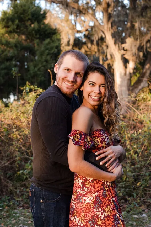 Niroska and Will Sunset Engagement Session
