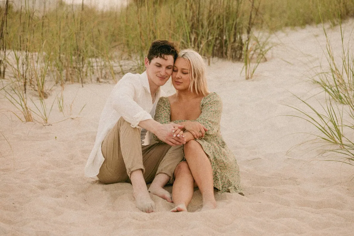 Film Inspired Beach Proposal Saint Augustine