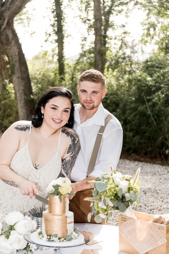 Alexis & Thomas Intimate Wedding in Daytona Beach