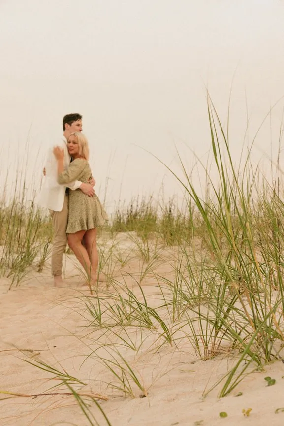 Film Inspired Beach Proposal Saint Augustine